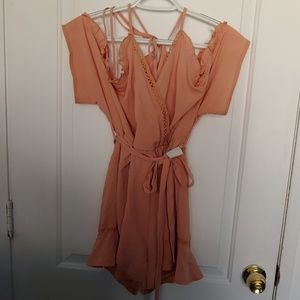 Peach Romper